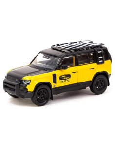 Tarmac Works Defender 110 Edición Trofeo Amarillo 1:64