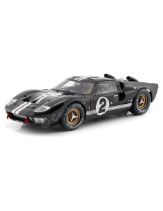 Auto a Escala 1:18 Ford GT-40 MK 2 Negro Shelby Collect