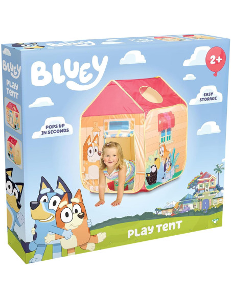 Carpa de Juego Pop Up Bluey - Multicolor - Fácil Montaje