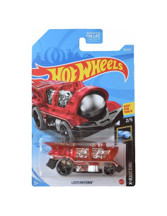 Hot Wheels Loco Motorin Rojo 99/250 Escala 1:64 Coche Metal