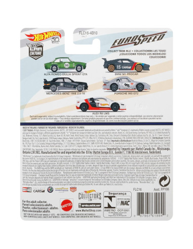 Auto a Escala Hot Wheels BMW M1 Procar 1:64 Mattel