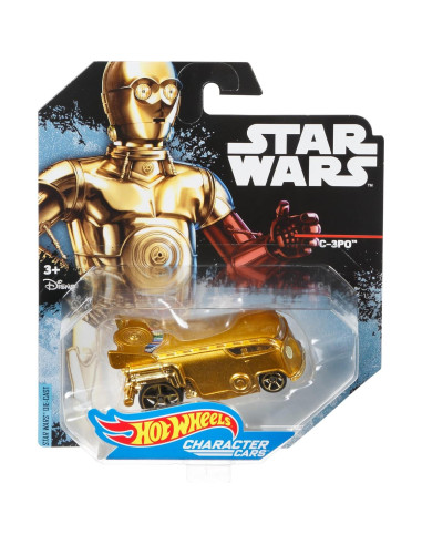 Hot Wheels Coche C-3PO Star Wars 1:64 Mattel