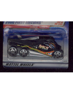 Hot Wheels CABBIN' Fever Negro 2000 Coleccionista 1:64 2