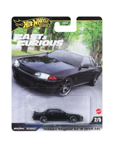 Coche Hot Wheels Premium Rápido y Furioso Escala 1:64