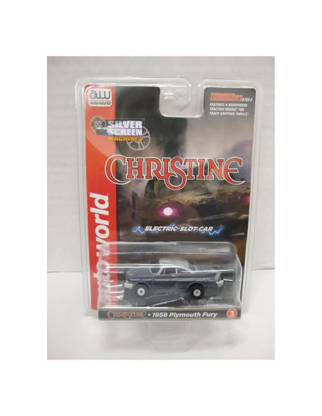 Coche de Slot Eléctrico Auto World Plymouth Fury 1958 HO Coche de Slot Eléctrico Auto World Plymouth Fury 1958 HO