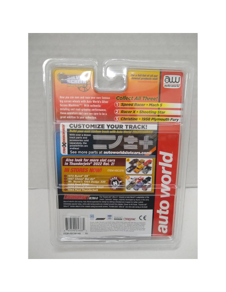 Coche de Slot Eléctrico Auto World Plymouth Fury 1958 HO Coche de Slot Eléctrico Auto World Plymouth Fury 1958 HO