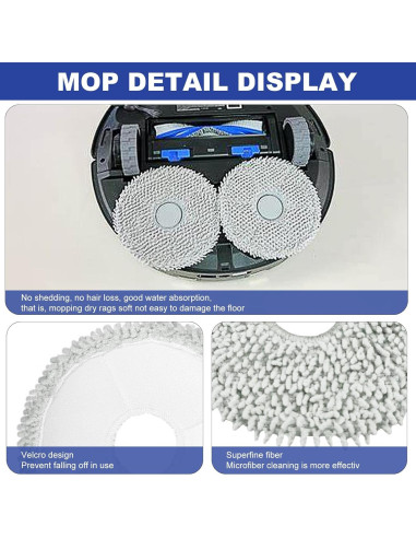 Accesorios Yeedi M12 Ultra Plus y PRO+ Kit de Reemplazo