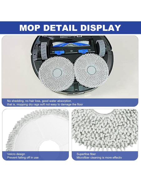 Accesorios Yeedi M12 Ultra Plus y PRO+ Kit de Reemplazo