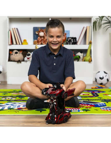 Coche RC Transformador Mejor Opción 1:16 con Luces LED