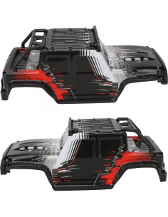 Carcasa Carro RC Drfeify SCY 16103PRO 1/16 Rojo 2