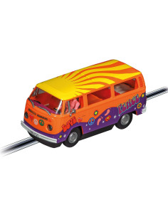 Slot Car Carrera Volkswagen Bus T2b Paz y Amor 1:32 2