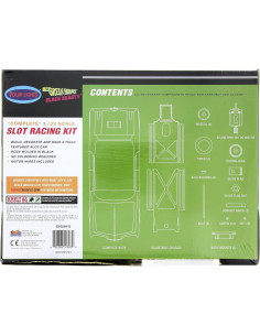 Coche de Slot Polar Lights Green Hornet 1/32 Kit Completo 2