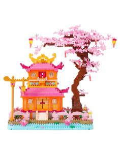 Juego de Bloques Geniteen Casa en el Árbol 1810 Piezas