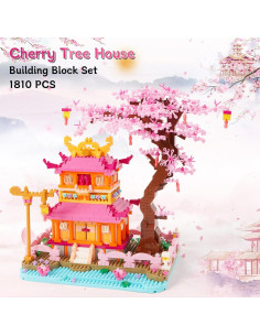 Juego de Bloques Geniteen Casa en el Árbol 1810 Piezas 2