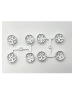 Juego de 8 Llantas Estrechas DS Racing 20mm para Mini-Z RC