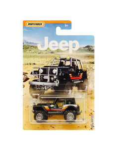 Coche de Diecast Matchbox CJ-7 4x4 Escala 1:64