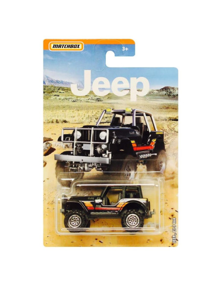 Coche de Diecast Matchbox CJ-7 4x4 Escala 1:64 Coche de Diecast Matchbox CJ-7 4x4 Escala 1:64