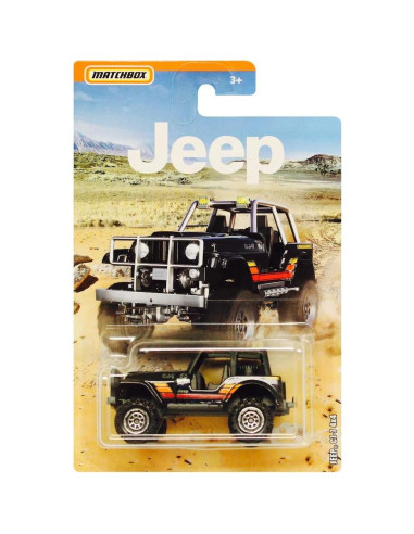 Coche de Diecast Matchbox CJ-7 4x4 Escala 1:64