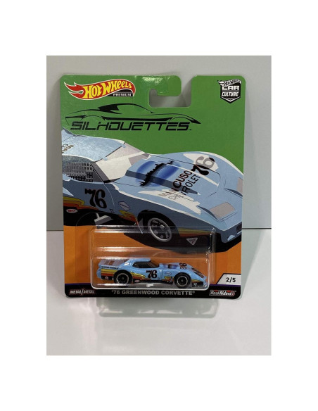 Auto a Escala 1:64 Hot Wheels Corvette 76 Mattel