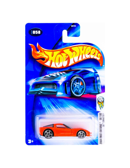 Hot Wheels Chevrolet Corvette C6 2004 Primeras Ediciones 1:64