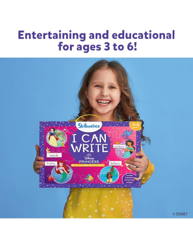 Skillmatics Puedo Escribir Princesa Disney - Juguete Educativo