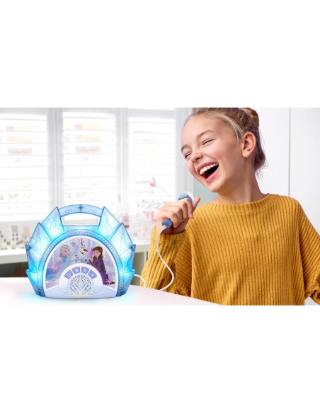 Micrófono Karaoke eKids Frozen con Altavoz Bluetooth