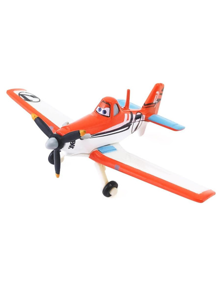 Avión Dusty Crophopper 1:55 Metal Planes Fuego y Rescate