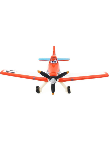 Avión Dusty Crophopper 1:55 Metal Planes Fuego y Rescate