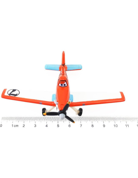 Avión Dusty Crophopper 1:55 Metal Planes Fuego y Rescate