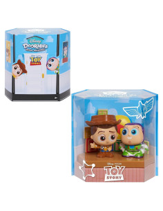 Figuras Coleccionables Disney Doorables Buzz y Woody 7,62 cm