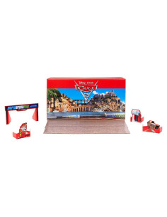 Set de 5 Coches Disney Pixar Cars Mattel con Carro de Herramientas