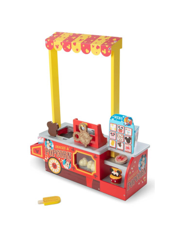 Mostrador de Snacks de Madera Melissa & Doug - 33 Piezas