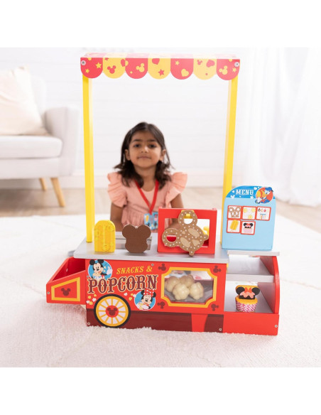 Mostrador de Snacks de Madera Melissa & Doug - 33 Piezas