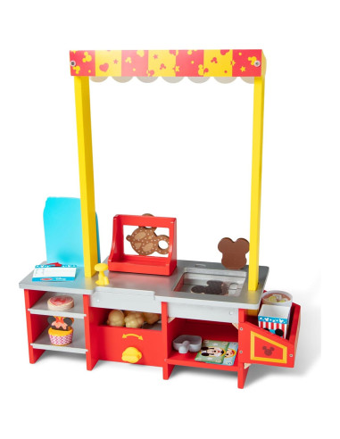 Mostrador de Snacks de Madera Melissa & Doug - 33 Piezas