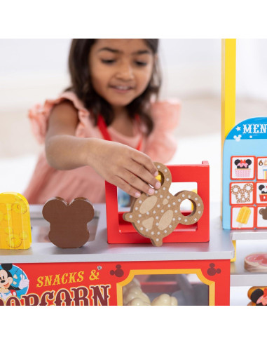 Mostrador de Snacks de Madera Melissa & Doug - 33 Piezas