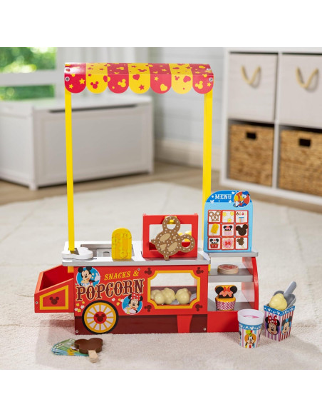 Mostrador de Snacks de Madera Melissa & Doug - 33 Piezas