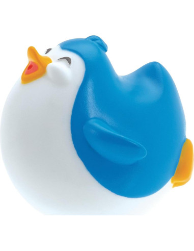 Juego de Baño Nuby Penguin Slide con 4 Juguetes 12+ meses
