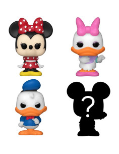 Funko Bitty POP! Disney - Pack 4 Figuras Minnie, Donald, Daisy y Sorpresa 2