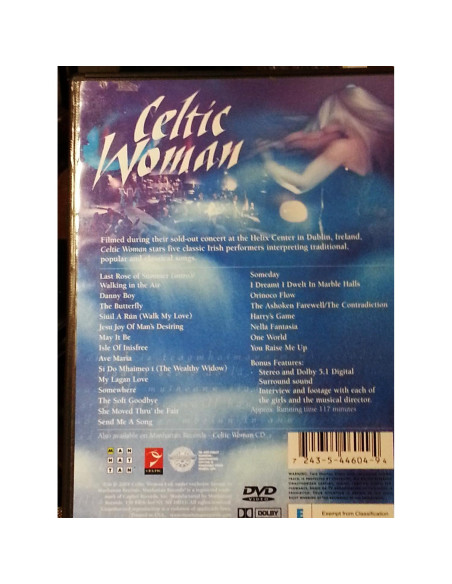 Celtic Woman DVD Concierto en Vivo Música Irlandesa