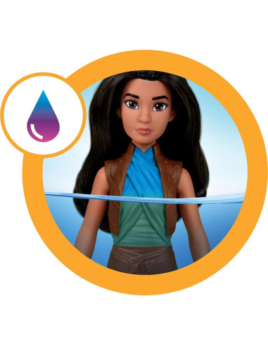 Juguete Acuático Disney Raya y Dragón Sisu 66 cm