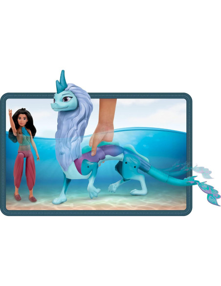 Juguete Acuático Disney Raya y Dragón Sisu 66 cm