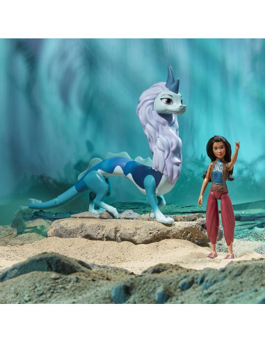 Juguete Acuático Disney Raya y Dragón Sisu 66 cm