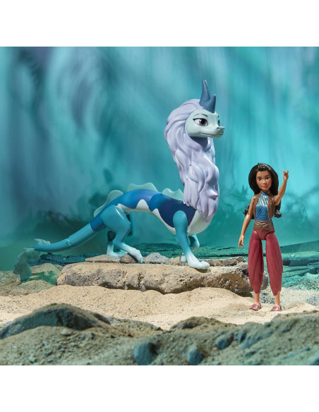 Juguete Acuático Disney Raya y Dragón Sisu 66 cm