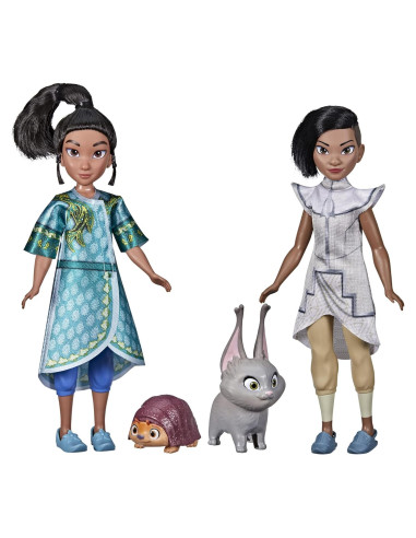 Muñecas Raya y Namaari Disney 2-Pack con amigos