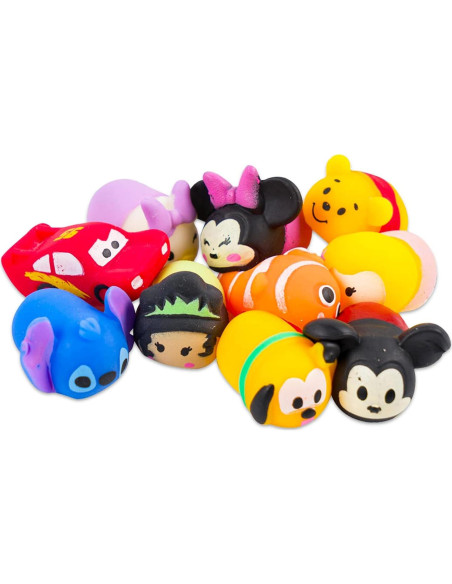 Paquete Mega Juguetes Estirables Disney Jigglies - 6 Figuras