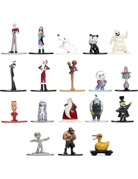 Figuras Jada Toys Pesadilla Antes de Navidad 18 PK Figuras Jada Toys Pesadilla Antes de Navidad 18 PK