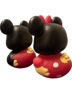 Patitos de Goma Just Play Mickey y Minnie 6.35 cm Juguetes 2