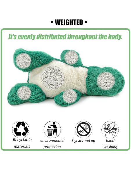 Dinosaurio de Peluche YOUBLEK 40 cm Juguete con Peso