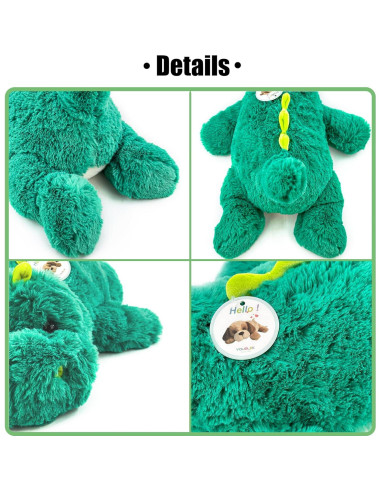 Dinosaurio de Peluche YOUBLEK 40 cm Juguete con Peso
