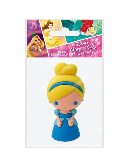 Imán 3D Cenicienta Disney Multicolor 7.6 cm Imán 3D Cenicienta Disney Multicolor 7.6 cm